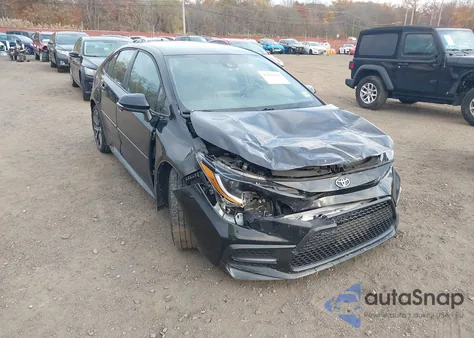 2020 Toyota Corolla Se из США, поврежденный, VIN 5YFS4RCE4LP038589